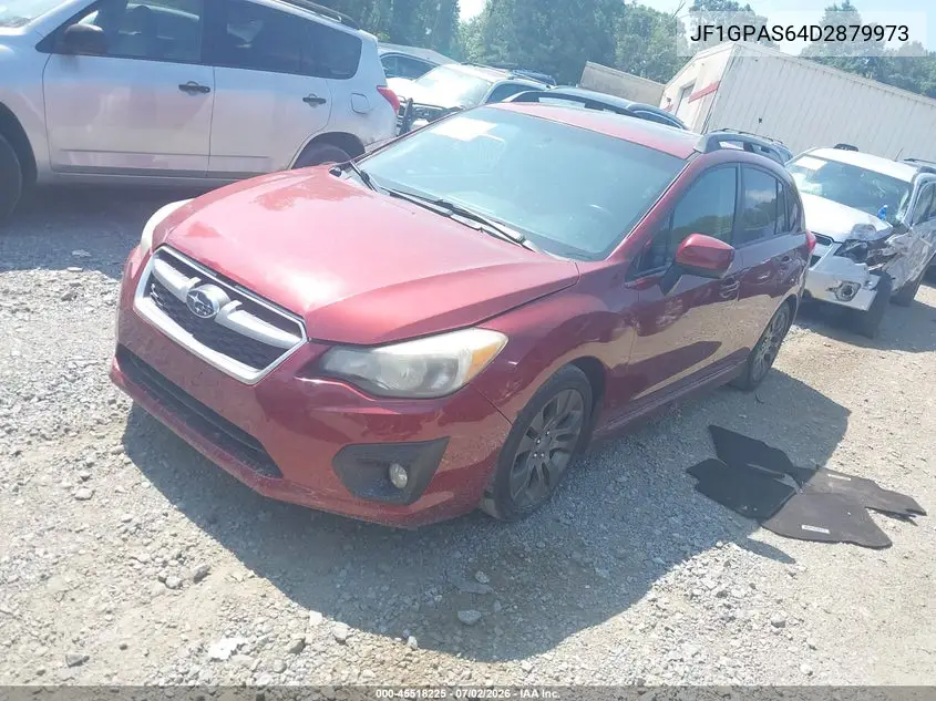 2013 Subaru Impreza 2.0I Sport Limited VIN: JF1GPAS64D2879973 Lot: 45518225