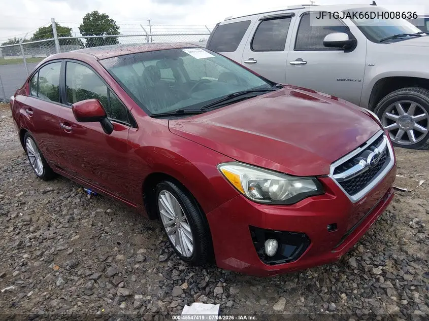 2013 Subaru Impreza 2.0I Limited VIN: JF1GJAK66DH008636 Lot: 45547419