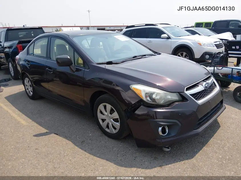 2013 Subaru Impreza 2.0I VIN: JF1GJAA65DG014130 Lot: 45561240