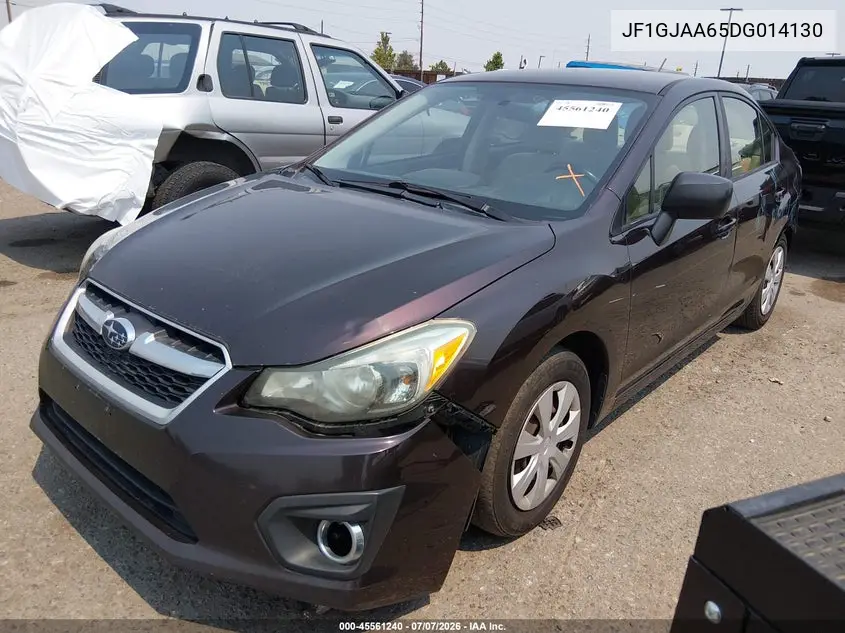 2013 Subaru Impreza 2.0I VIN: JF1GJAA65DG014130 Lot: 45561240