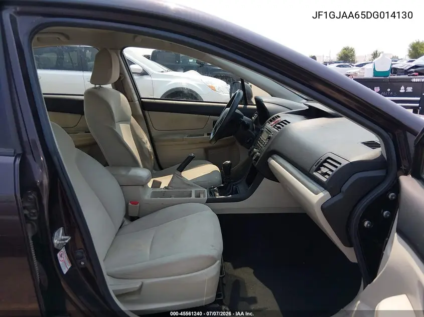 2013 Subaru Impreza 2.0I VIN: JF1GJAA65DG014130 Lot: 45561240