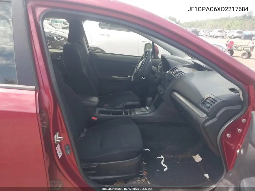 2013 Subaru Impreza 2.0I Premium VIN: JF1GPAC6XD2217684 Lot: 45619239