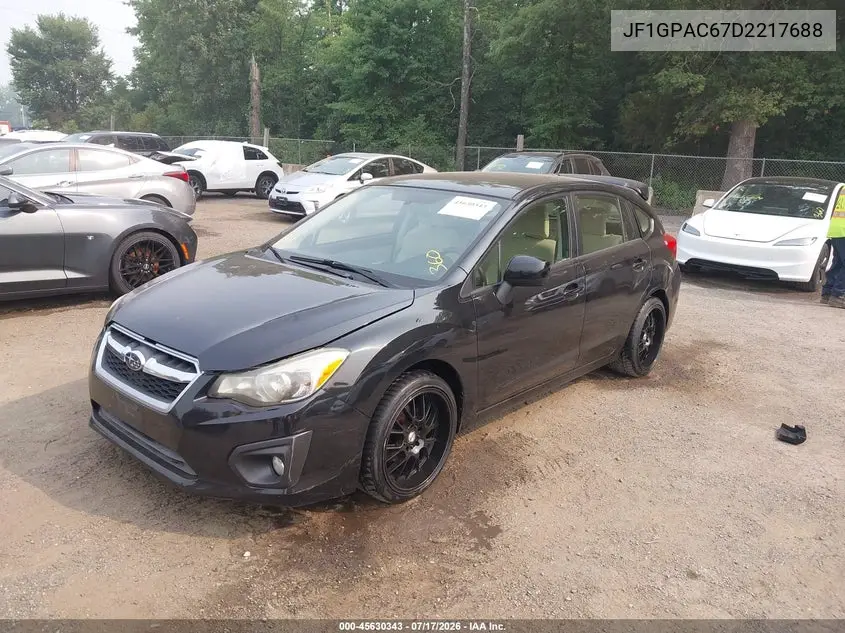 2013 Subaru Impreza 2.0I Premium VIN: JF1GPAC67D2217688 Lot: 45630343
