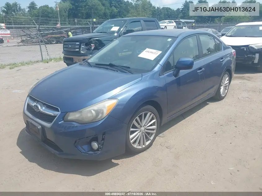 2013 Subaru Impreza 2.0I Limited VIN: JF1GJAH63DH013624 Lot: 45658222