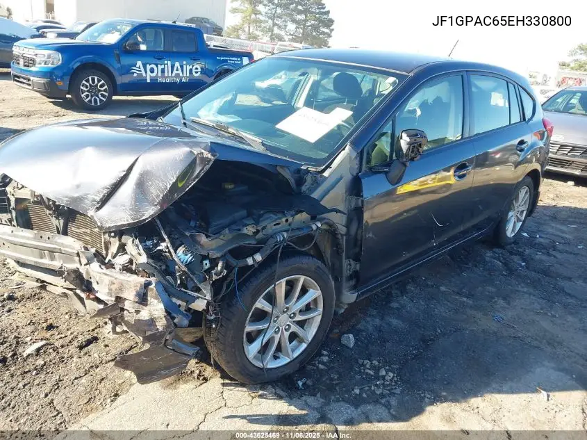 JF1GPAC65EH330800 2014 Subaru Impreza 2.0I Premium