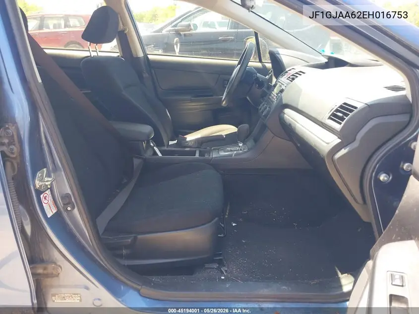 2014 Subaru Impreza 2.0I VIN: JF1GJAA62EH016753 Lot: 45194001