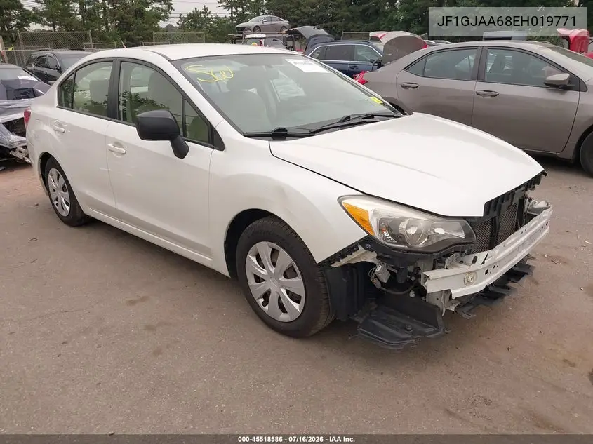 2014 Subaru Impreza 2.0I VIN: JF1GJAA68EH019771 Lot: 45518586