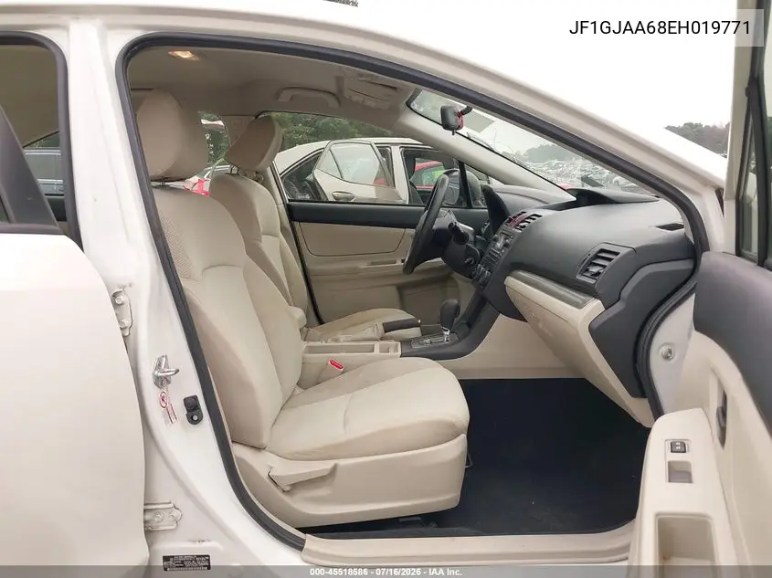 2014 Subaru Impreza 2.0I VIN: JF1GJAA68EH019771 Lot: 45518586