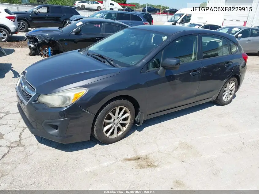 2014 Subaru Impreza 2.0I Premium VIN: JF1GPAC6XE8229915 Lot: 45576137
