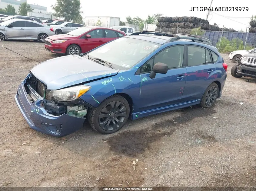 2014 Subaru Impreza 2.0I Sport Premium VIN: JF1GPAL68E8219979 Lot: 45592671