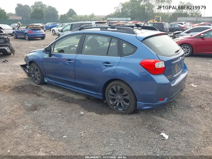 2014 Subaru Impreza 2.0I Sport Premium VIN: JF1GPAL68E8219979 Lot: 45592671