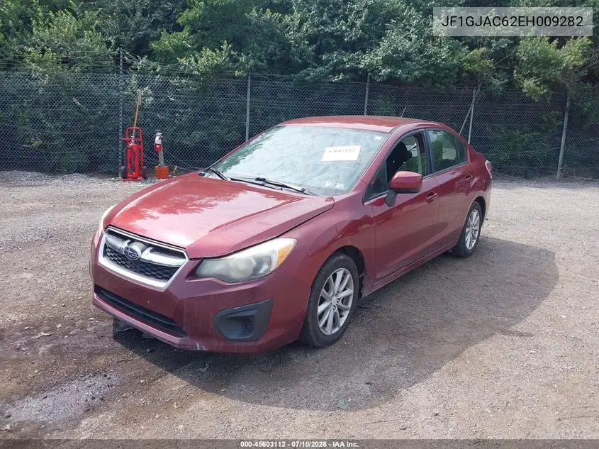2014 Subaru Impreza 2.0I Premium VIN: JF1GJAC62EH009282 Lot: 45603112