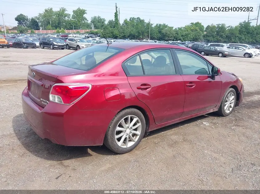 2014 Subaru Impreza 2.0I Premium VIN: JF1GJAC62EH009282 Lot: 45603112