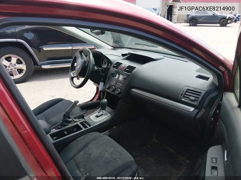 2014 Subaru Impreza 2.0I Premium VIN: JF1GPAC6XE8214900 Lot: 45615319