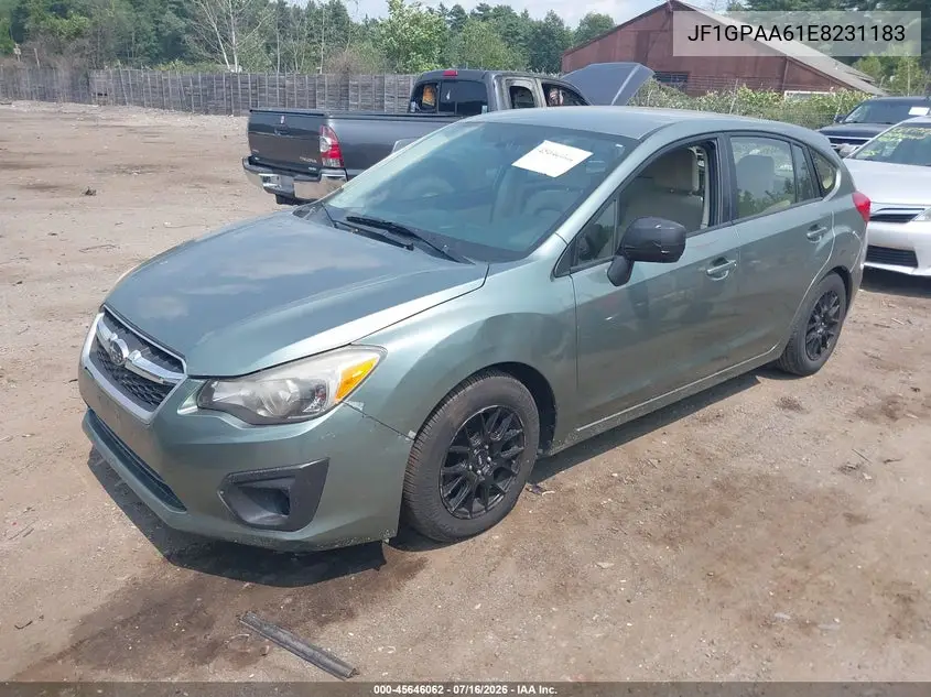 2014 Subaru Impreza 2.0I VIN: JF1GPAA61E8231183 Lot: 45646062