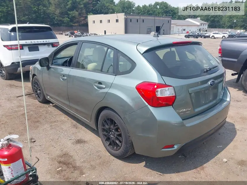 2014 Subaru Impreza 2.0I VIN: JF1GPAA61E8231183 Lot: 45646062