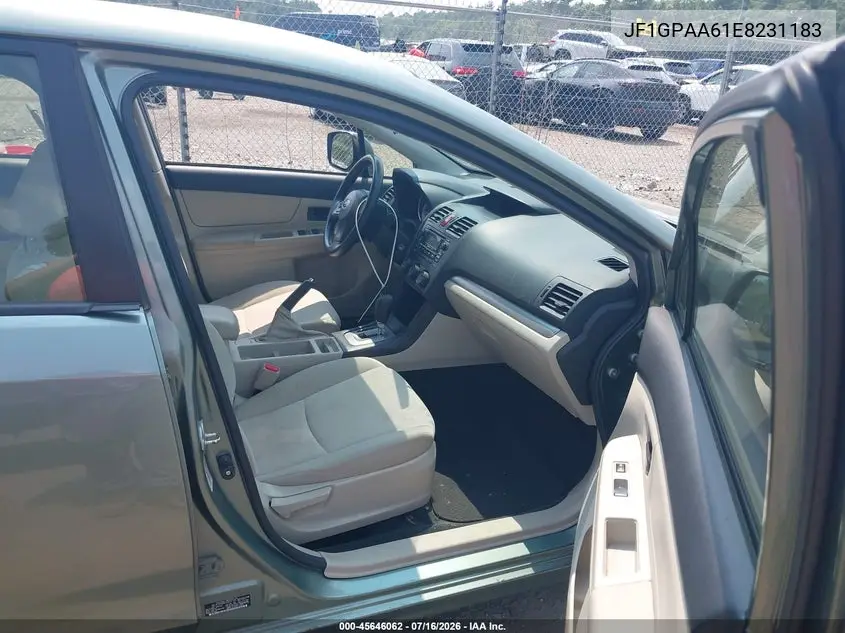 2014 Subaru Impreza 2.0I VIN: JF1GPAA61E8231183 Lot: 45646062