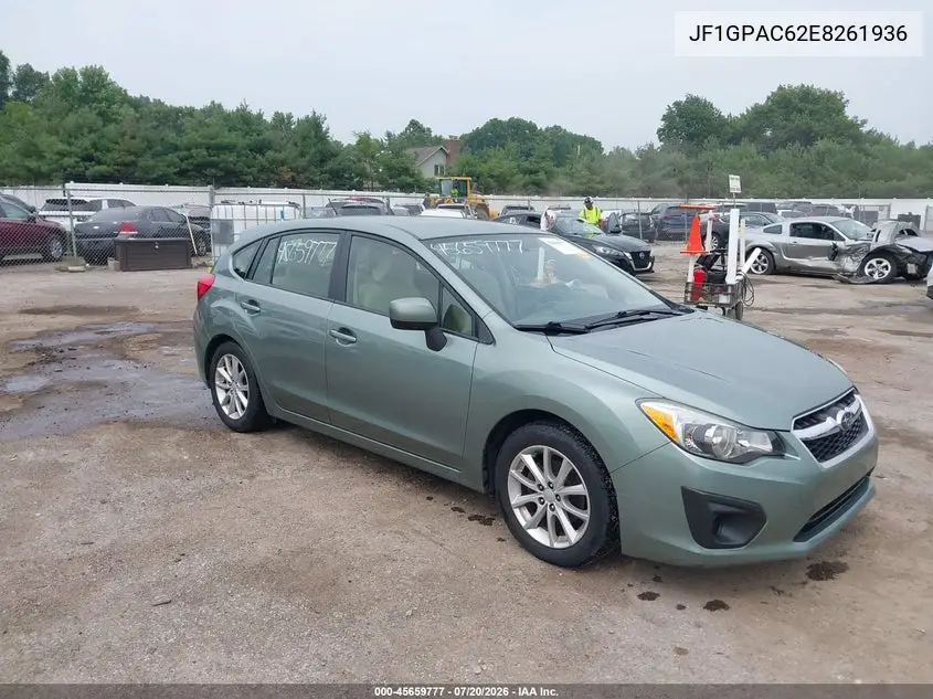 2014 Subaru Impreza 2.0I Premium VIN: JF1GPAC62E8261936 Lot: 45659777