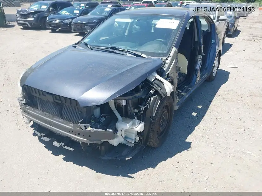 2015 Subaru Impreza 2.0I VIN: JF1GJAA66FH024193 Lot: 45579917