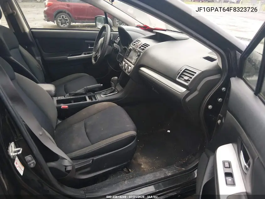 2015 Subaru Impreza 2.0I Sport Premium VIN: JF1GPAT64F8323726 Lot: 45618249