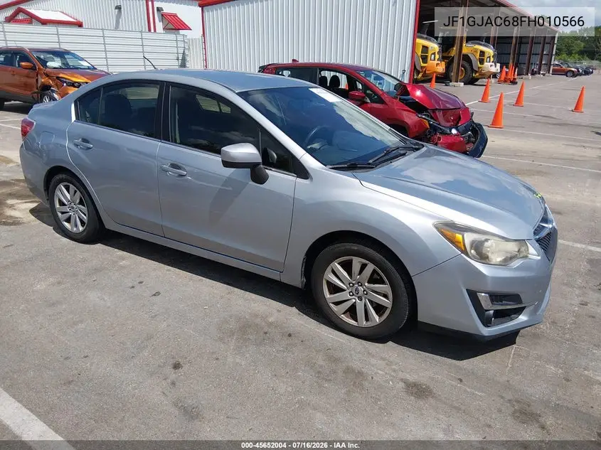 2015 Subaru Impreza 2.0I Premium VIN: JF1GJAC68FH010566 Lot: 45652004