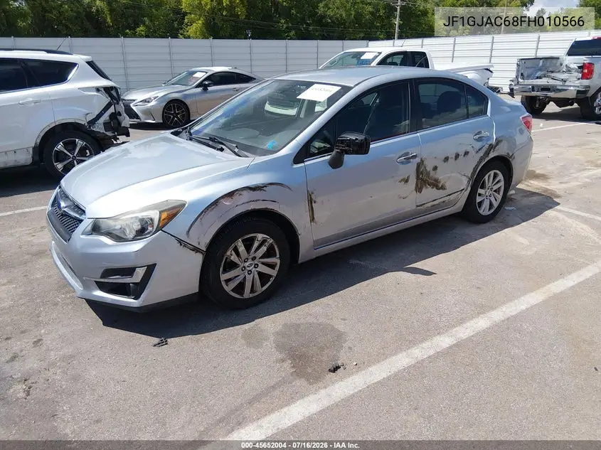2015 Subaru Impreza 2.0I Premium VIN: JF1GJAC68FH010566 Lot: 45652004
