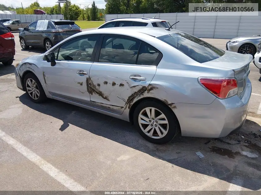 2015 Subaru Impreza 2.0I Premium VIN: JF1GJAC68FH010566 Lot: 45652004
