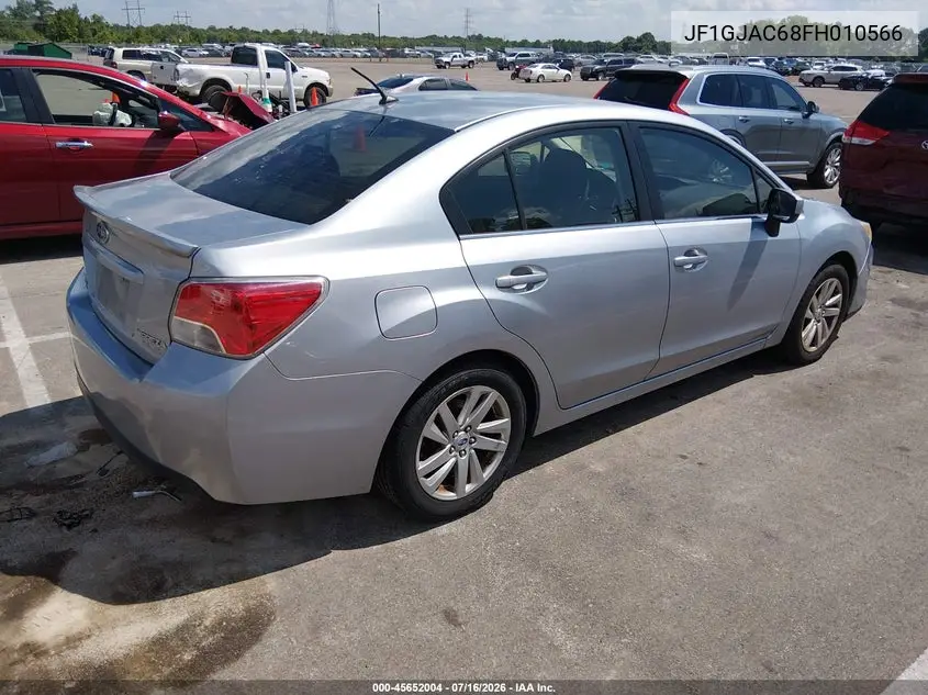 2015 Subaru Impreza 2.0I Premium VIN: JF1GJAC68FH010566 Lot: 45652004