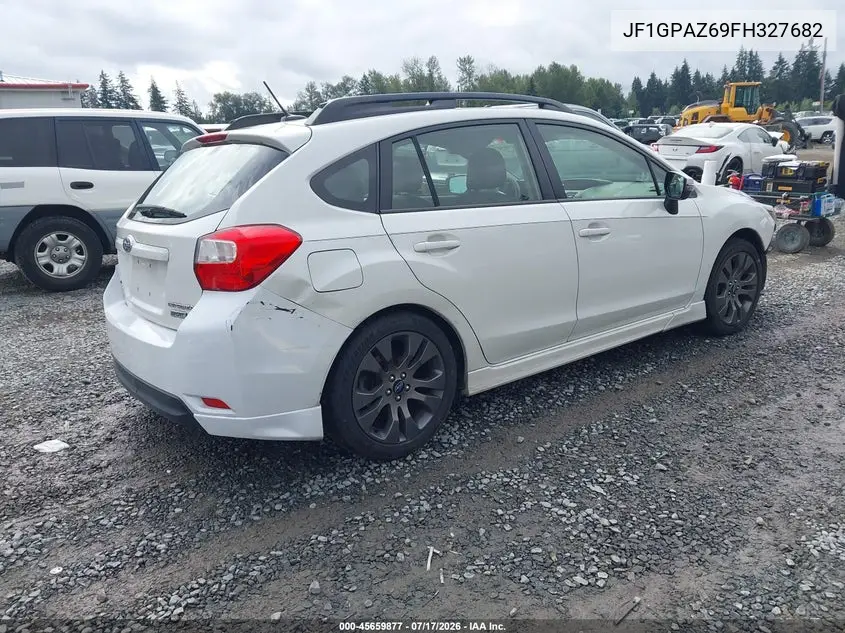 2015 Subaru Impreza 2.0I Sport Limited VIN: JF1GPAZ69FH327682 Lot: 45659877