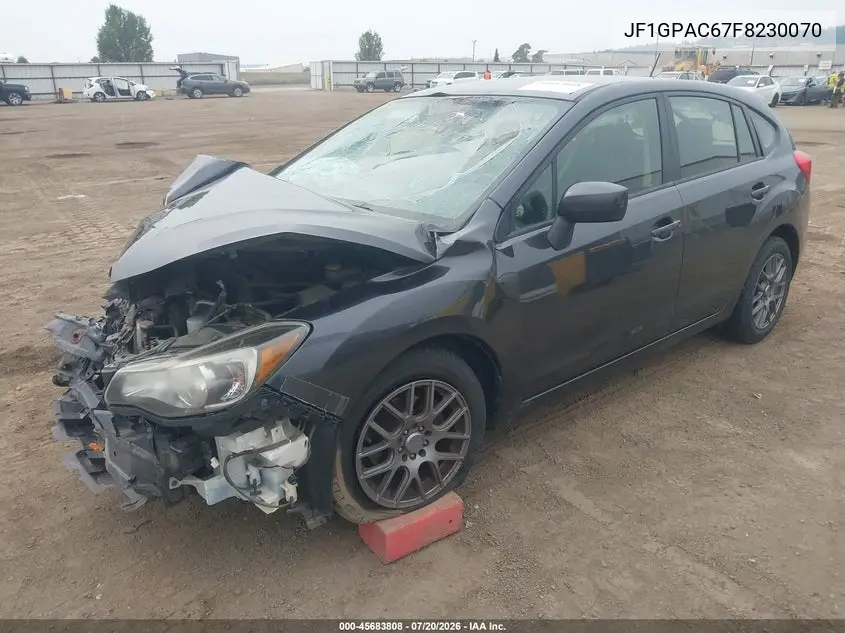 2015 Subaru Impreza 2.0I Premium VIN: JF1GPAC67F8230070 Lot: 45683808