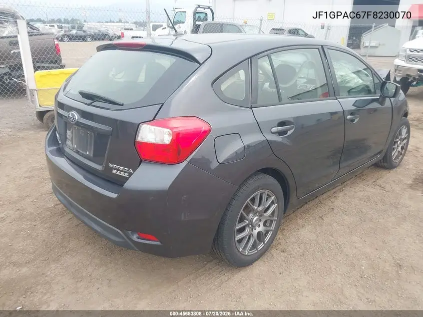2015 Subaru Impreza 2.0I Premium VIN: JF1GPAC67F8230070 Lot: 45683808
