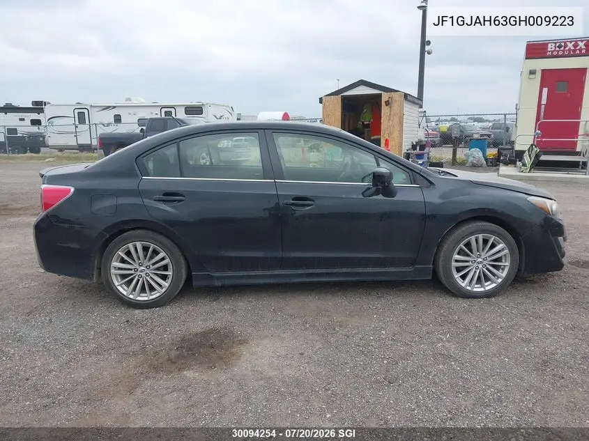 2016 Subaru Impreza Premium Plus VIN: JF1GJAH63GH009223 Lot: 30094254