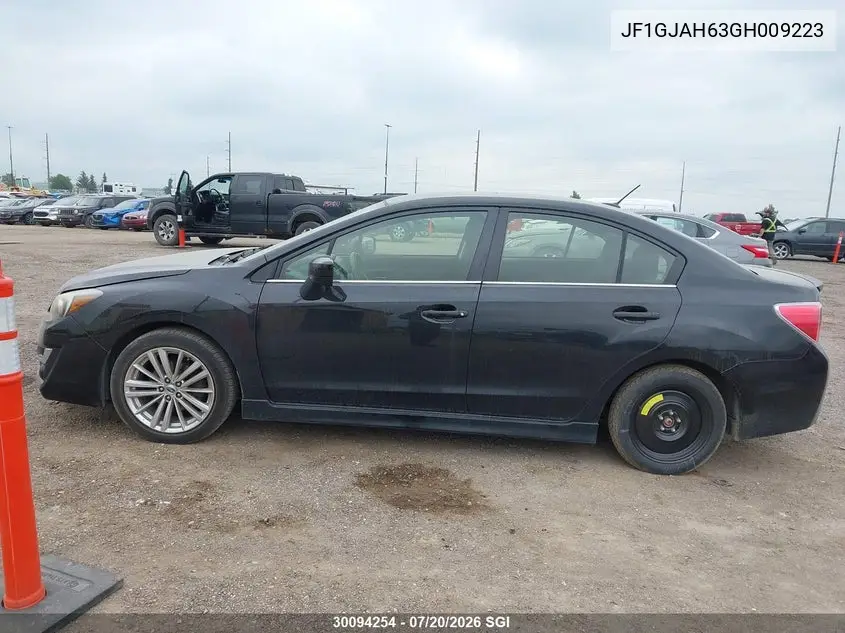 2016 Subaru Impreza Premium Plus VIN: JF1GJAH63GH009223 Lot: 30094254