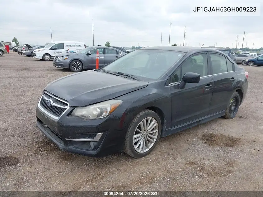 2016 Subaru Impreza Premium Plus VIN: JF1GJAH63GH009223 Lot: 30094254
