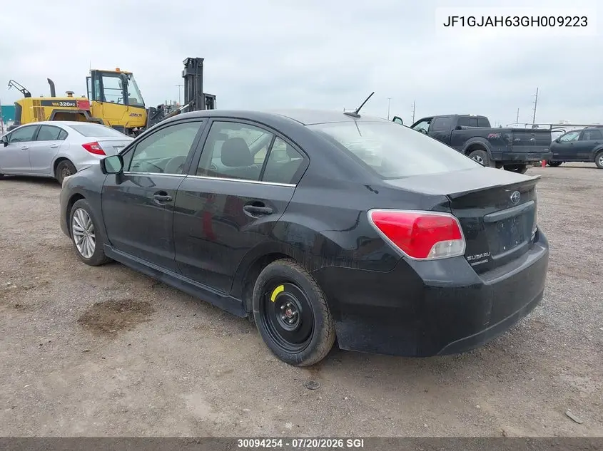 2016 Subaru Impreza Premium Plus VIN: JF1GJAH63GH009223 Lot: 30094254