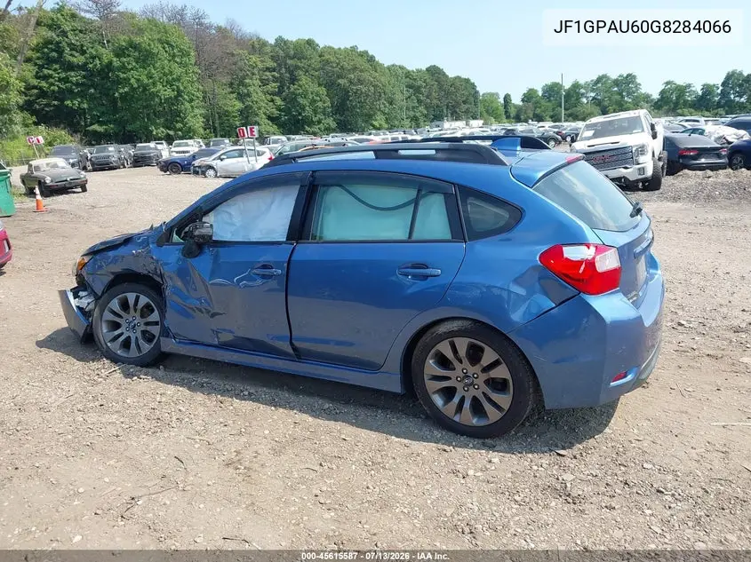 2016 Subaru Impreza 2.0I Sport Limited VIN: JF1GPAU60G8284066 Lot: 45615587