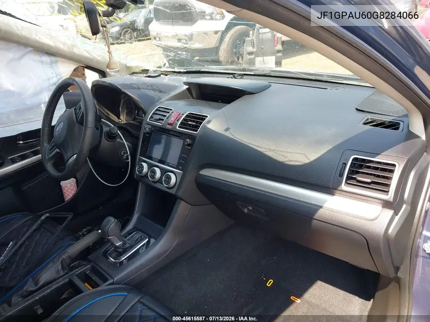 2016 Subaru Impreza 2.0I Sport Limited VIN: JF1GPAU60G8284066 Lot: 45615587