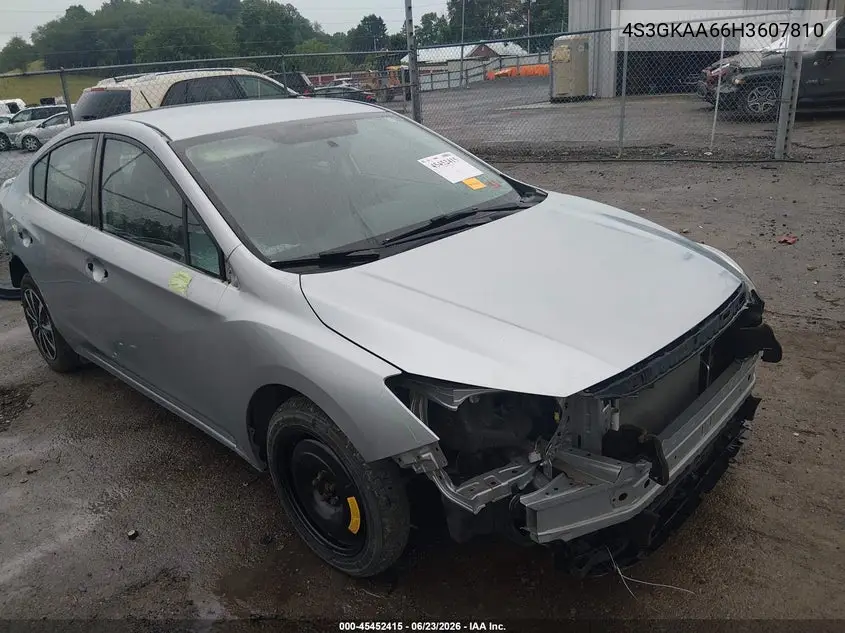 2017 Subaru Impreza 2.0I VIN: 4S3GKAA66H3607810 Lot: 45452415