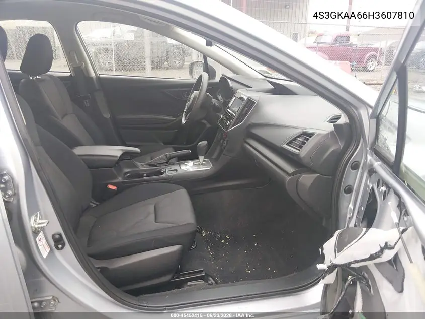 2017 Subaru Impreza 2.0I VIN: 4S3GKAA66H3607810 Lot: 45452415