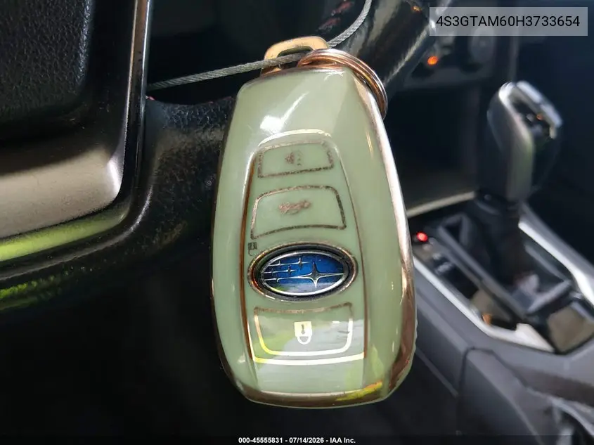 2017 Subaru Impreza 2.0I Sport VIN: 4S3GTAM60H3733654 Lot: 45555831