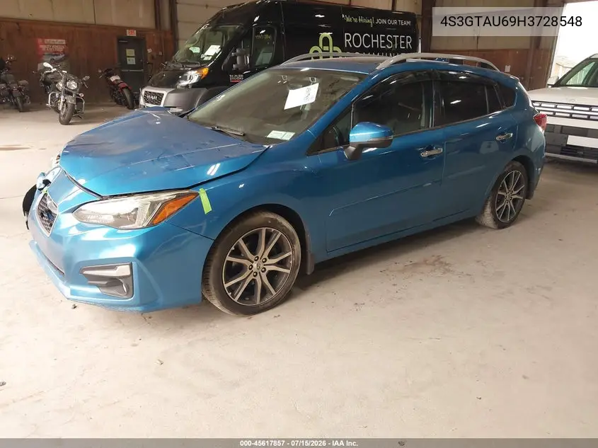 2017 Subaru Impreza 2.0I Limited VIN: 4S3GTAU69H3728548 Lot: 45617857