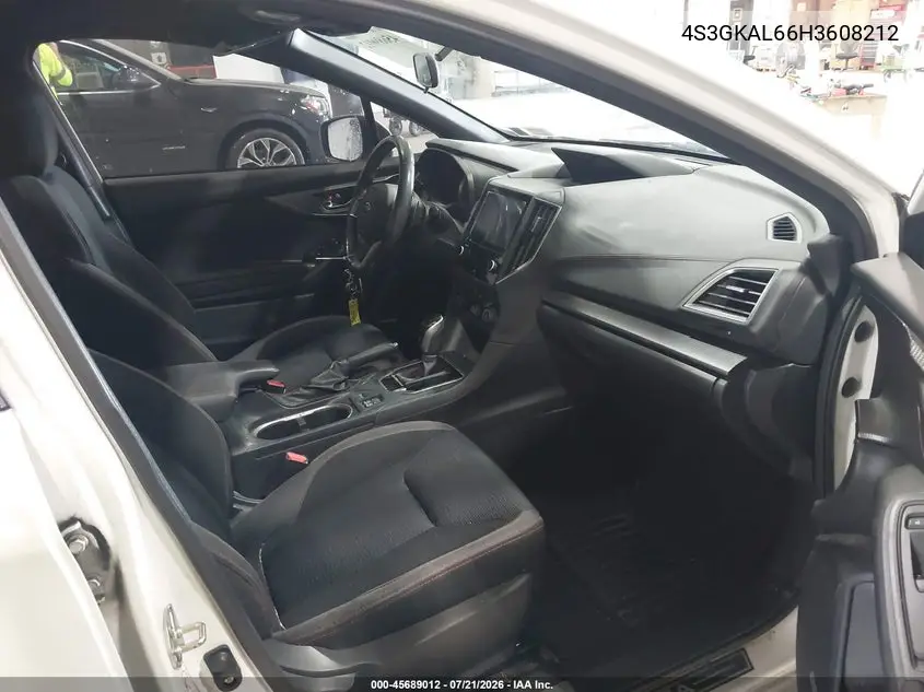 2017 Subaru Impreza 2.0I Sport VIN: 4S3GKAL66H3608212 Lot: 45689012