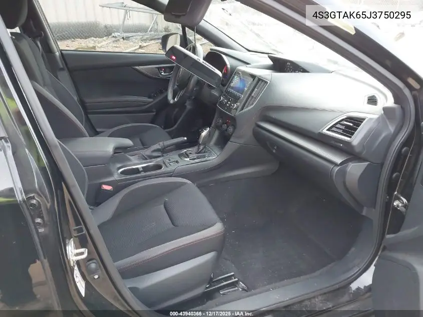 4S3GTAK65J3750295 2018 Subaru Impreza 2.0I Sport