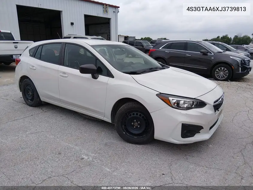 2018 Subaru Impreza 2.0I VIN: 4S3GTAA6XJ3739813 Lot: 45173798