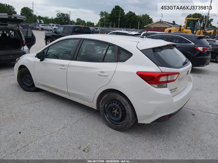 2018 Subaru Impreza 2.0I VIN: 4S3GTAA6XJ3739813 Lot: 45173798