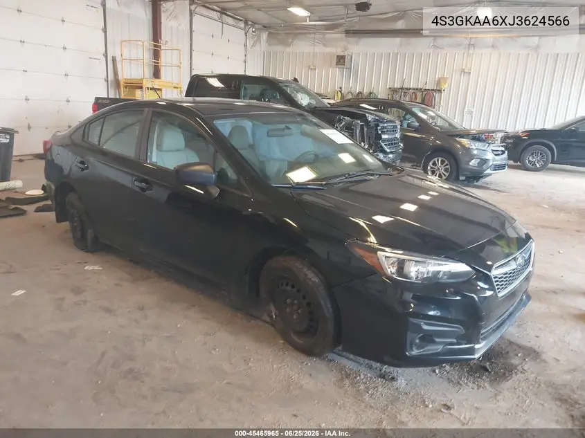 2018 Subaru Impreza 2.0I VIN: 4S3GKAA6XJ3624566 Lot: 45465965