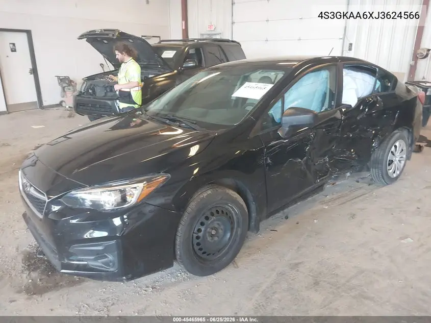 2018 Subaru Impreza 2.0I VIN: 4S3GKAA6XJ3624566 Lot: 45465965