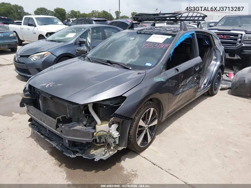 2018 Subaru Impreza 2.0I Sport VIN: 4S3GTAL6XJ3713287 Lot: 45531908