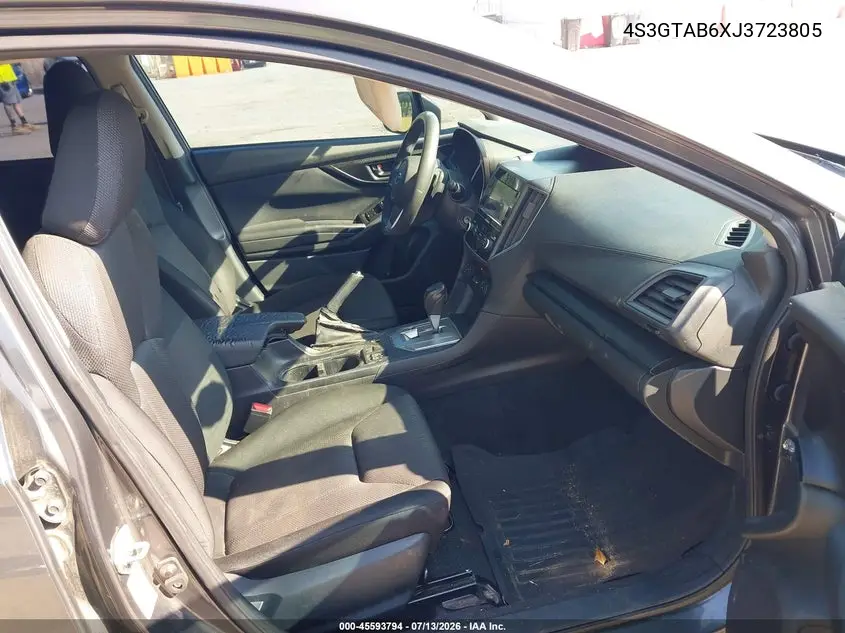 2018 Subaru Impreza 2.0I Premium VIN: 4S3GTAB6XJ3723805 Lot: 45593794