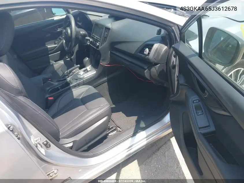 2018 Subaru Impreza 2.0I VIN: 4S3GKAA65J3612678 Lot: 45604469
